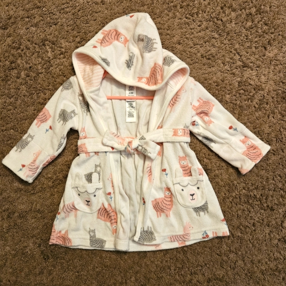 New Carters Baby Bath Robe